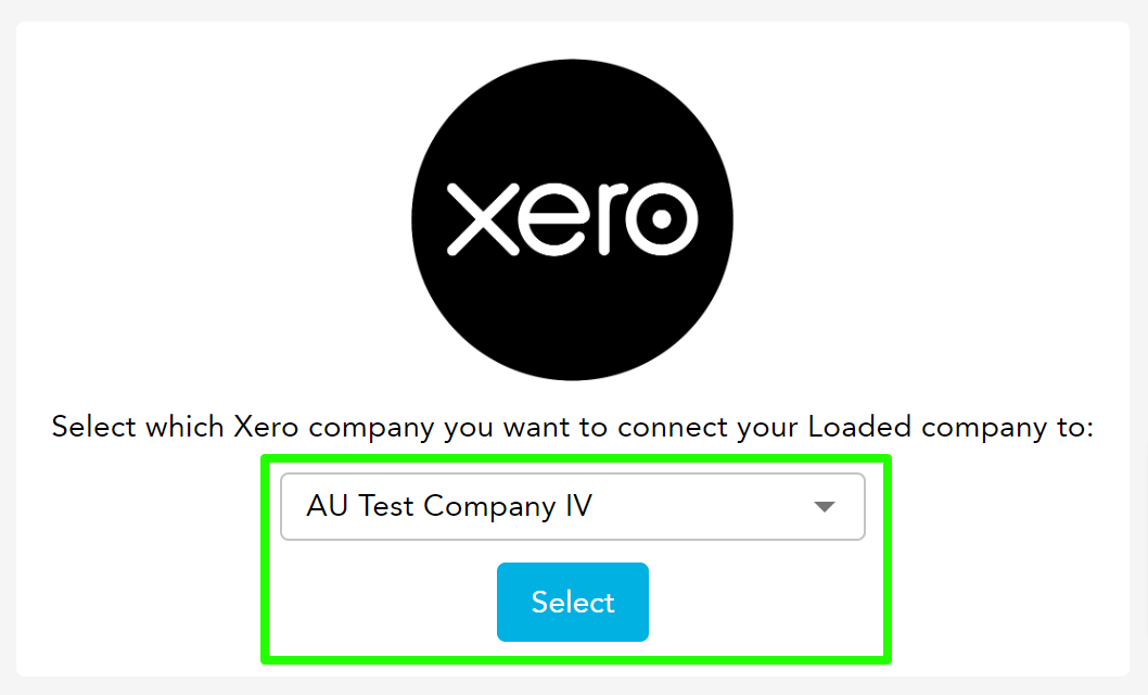 Select Xero company.png